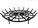 B & M SALES Round Spider Grate for Outdoor Fire Pit (34