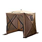Clam Quick Set Traveler Portable Camping Outdoor Gazebo Canopy + 3 Wind Panels