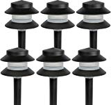 Paradise GL22627 Low Voltage Plastic 4W Path Light (Black, 6 Pack) Paradise GL22627 Low Voltage Plastic 4W Path Light (Black, 6 Pack)