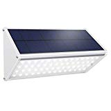 Solar Powered Motion Sensor Light Outdoor 56 LED Security Wall Light 1000 Lumen Aluminum Alloy Wireless Waterproof Lighting for Fence Garden Garage Stairs Driveway Patio For Sale
