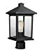 Z-Lite 531PHMR-BK 1 Post Mount Light 1, Other