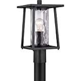 Quoizel LDG9009K 1-Light Lodge Outdoor Lantern in Mystic Black Quoizel LDG9009K 1-Light Lodge Outdoor Lantern in Mystic Black