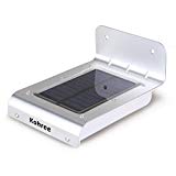 Cheap Kohree 16 Super Bright LED Wireless Solar Powered Motion Sensor Light Outdoor Garden Patio Path Deck Yard Stair Outside Wall Mount Gutter Fence Security Lamp