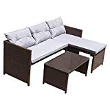 TANGKULA Patio Conversation Set (Dark Brown) Review TANGKULA Patio Conversation Set (Dark Brown) Review
