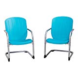 Lifetime Outdoor Retro Patio Chair, 2 Pack, Blue Review