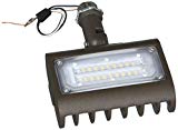 Cheap Morris 71551 15W 5000K LED Flat Panel Flood Light with 1/2″ Adjustable Knuckle Mount, 1414 lm, 120-277V, Bronze