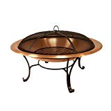 Catalina Creations 30” Solid Copper Fire Pit with Log Grate, Spark Screen, with Lift Tool Review