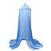 YOUOR Blue Star Mosquito Net Dome Bed Canopy Baby Bed Tents Netting
