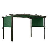 AMPERSAND Pergola Canopy Shade Replacement Cover 17 X 6.5 Ft (Green) For Sale