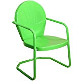 LB International 34″ Lime Green Retro Metal Outdoor Tulip Chair Review LB International 34″ Lime Green Retro Metal Outdoor Tulip Chair Review
