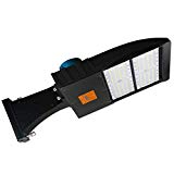 EverWatt 60W LED Outdoor Parking Lot Light with Photocell Sensor (Shoe Box Pole Lights), 5000K, 9000 Lm, Waterproof, 150W to 250W Metal-Halide Equivalent Replacement, Direct Mount, Surge Protector Review
