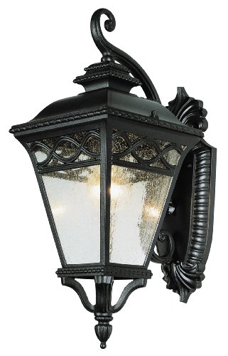 Trans Globe Lighting 50510 BK Outdoor Candlewood 18