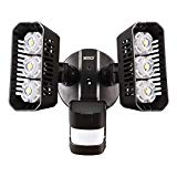 SANSI LED Outdoor Motion-Activated Security Lights, 27W (200W Equiv.) 2700lm, 5000K Daylight, Waterproof Flood Light with Adjustable Head, 5 Year Warranty, Bronze Review
