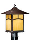 Vaxcel One Light Outdoor Post TL-OPU090EB One Light Outdoor Post For Sale