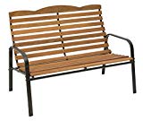 Country Garden Stationary Bench