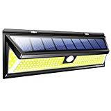 Cheap SOLAHOMF Solar Motion Sensor Light Outdoor, Super Bright Security Light, Solar Powered Outdoor Flood Light, Outdoor Step Light for Driveway, Garden, Patio, Yard,Deck, Garden (164LED)