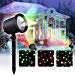 Star Laser Christmas Light Show Outdoor Decorations, Waterproof Landscape Lighting