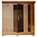 Radiant Saunas BSA1323 6-Person Cedar Carbon Infrared Sauna, 5, Dark Woodgrain