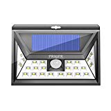 Priger Solar Lights Outdoor Motion Sensor Security Light – Outside LED Flood / Spotlight for Patio, Garden, Deck, Pathway – Waterproof Wireless Solar Powered Yard Lighting / Wall Light Luces Solares Review
