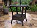 Tortuga Outdoor Garden Patio Bayview Side Table - Pecan