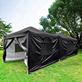 Cheap Quictent Upgraded Privacy 10×20 EZ Pop Up Canopy Tent Instant Folding Party Tent with Sides and Roller Bag Black Cheap Quictent Upgraded Privacy 10×20 EZ Pop Up Canopy Tent Instant Folding Party Tent with Sides and Roller Bag Black