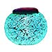 Solar Table Lights, Aukora Color Changing Solar Powered Glass Ball, Waterproof Rechargeable Solar Lantern Night Lights for Home Patio Garden Christmas Halloween Decoration Outdoor Indoor, Ideal Gifts