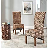 Safavieh Home Collection Isla Brown Dining Chair (Set of 2) Safavieh Home Collection Isla Brown Dining Chair (Set of 2)