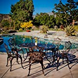 Great Deal Furniture 230488 Gardena 7 Piece Outdoor Dining Set Great Deal Furniture 230488 Gardena 7 Piece Outdoor Dining Set